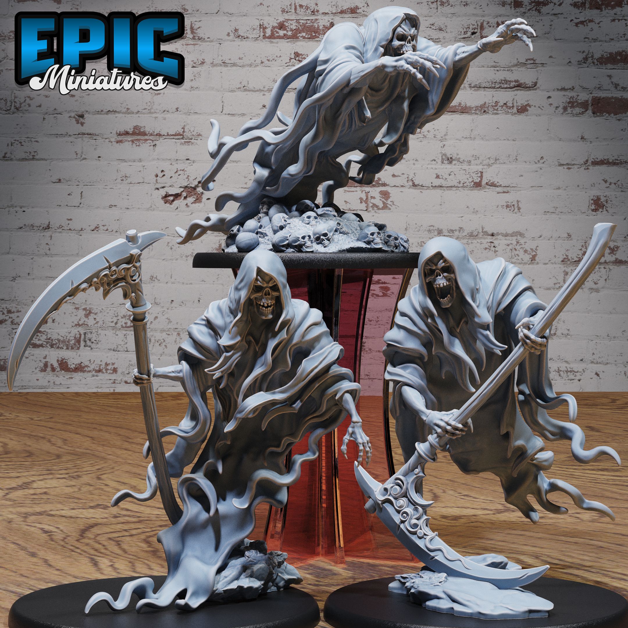 Ancient Wraith Set / Undead Warrior / Evil Spirit / Ghost Beast / Darkness Elemental / Ancient Shadow of Death / Dark Element Primordial / Skeleton Army / Skelet Bone Monster